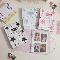 A5 Photocard Holder Single Sided Photo Album 6 Ring Binder Collector Book Trading Cards Sleeves Stamp Wedding Scrapbooking