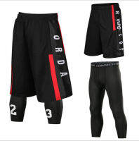 2021 Men Basketball Shorts Fitness Running Training Breathable Sweatpants Male Plus Size