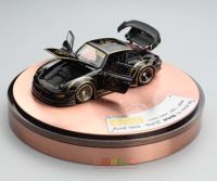 PGM 1:64 RWB JPS 993 911ของเล่นงานอดิเรกรุ่นจำกัดคอลเลกชันรถโมเดล DieCast