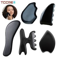 【LZ】♤▪✽  Multifuncional Natural Jade Bianstone Gua Sha Massager Face Scraping Board Body Meridian Guasha SPA Facial Pescoço MassageTools