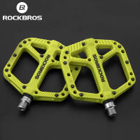 ROCKBROS Ultralight Sealed Bearing Bicycle Pedal Nylon Road Bmx Mtb Multicolor Platform Outdoor Non-Slip Riding Accessories