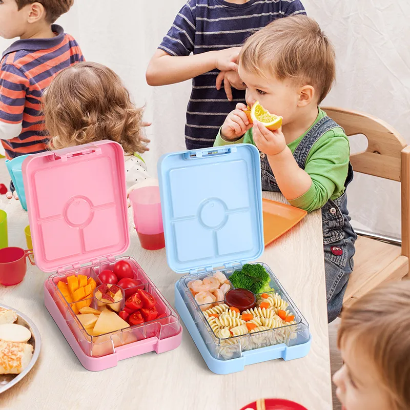 Aohea 4 Compartment Bento Box Ice Pack for Lunch Kid's School