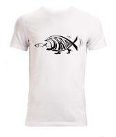 Tshirt Men Clothing Darwin Fish Eating Jesus Fish Funny Art Mens Available T Shirt White Men Style