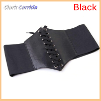 Clark Carrida Cincher ผู้หญิง,เข็มขัดคาดเอว5สีคาดเอวกว้างมีสายคาดเอวลูกไม้