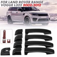 9PCS Car Door Handle Cover Trim for Land Rover Range Vogue L322 2002 2003 2004 2005 2006 2007 2008 2009 2010 2011 2012