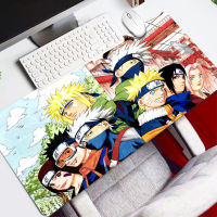 Naruto Gaming Mousepads Computer Mouse Pad Large Anime XXL Mouse Keyboard Mat Big Desk Mat Non-Slip Rubber Base Mousepad for Laptop PC Game Waterproof