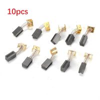 10pcs/set Angle Grinder Carbon Brushes Power Tool Graphite Brush For Black Decker CD105 CD110 CD115 KG900 Replacement Rotary Tool Parts Accessories