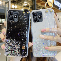 2023ใหม่เคสโทรศัพท์ TPU นิ่มแฟชั่นสำหรับ Oppo Realme C53 / C53 Nfc/ C55 / C55 NFC เคสนิ่ม NFC Realmec53 NFC หรูหรา NFC Realmec55พร้อมที่ถือสายรัดข้อมือ