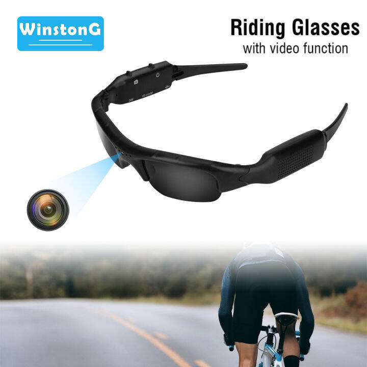 [Winstong]S6 HD Mini Spy Camera Glasses 1080P Hidden Eyeglass