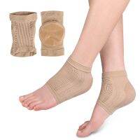 【hot】☫  Mesh Gel Silicone Heel Socks Foot Cover Moisturizing Anti-wear Anti-dry Cracking Half Short Protector