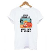 Cartoon Graphic Print T Funny Tee Loose Tshirt