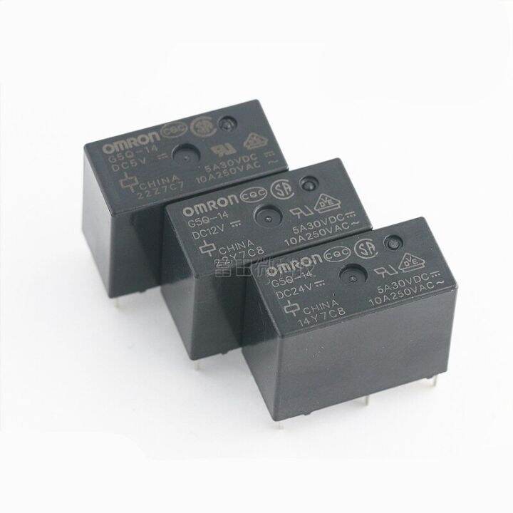 5ชิ้น-ล็อตรีเลย์-g5q-14-dc5v-dc12v-dc24v-10a-5pin-g5q-1a-dc5v-dc12v-4pin-10a