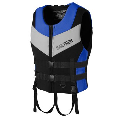 Adult Life Jacket Adjustable Buoyancy Aid Swimming Boating Sailing Fishing Water Sports Neoprene Safety Life Jacket Vest  Life Jackets