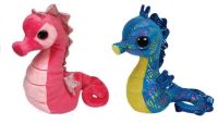 【ของเล่นตุ๊กตา】 New Big Eyed Seahorse Plush Kids Stuffed Animals Toys For Children Gifts 15CM ！