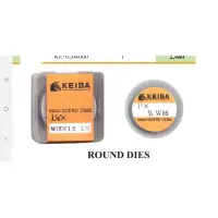 Keiba  round dies ลูกต๊าปกลม made in japan เกลียว NF 5/8*18 วง 1.1/2 นิ้ว