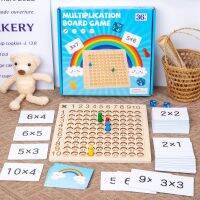 【CC】▤  Multiplication Board Game Kids Educational Math Counting Hundred Interactive Thinking