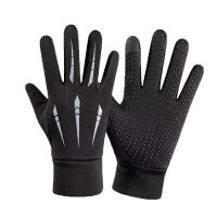 【CW】 men  39;s Women  39;s touch screen warm outdoor bicycle motorcycle windproof anti-skid finger