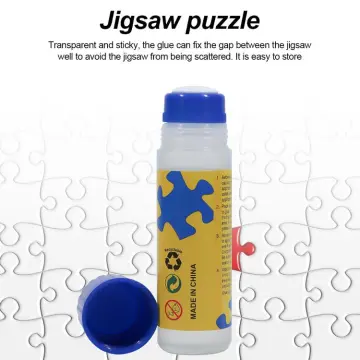 Puzzle Glue Clear with New Sponge Head Replace Puzzle Saver
