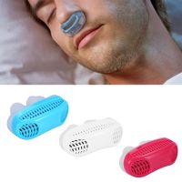 Silicone Anti Snore Nasal Dilators Apnea Stop Snoring Aid Device Nose Clip