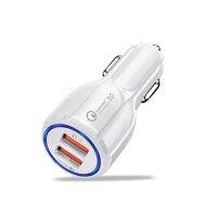【Best-Selling】 DhakaMall Ladowarka Samochodowa Carregador USB ชาร์จสำหรับ Samsung Xiaomi iPhone Huawei Car Charger Fast โทรศัพท์มือถือ QC 3.0 Cargador Auto