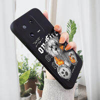 เคส PMP สำหรับ Xiaomi MI 13 5G Xiaomi MI 13 Pro 5G แฟชั่นหมีเปลวไฟเย็นเคสโทรศัพท์คลุมทั้งหมดของเหลวทรงสี่เหลี่ยมดั้งเดิมปลอกซิลิโคนเคสป้องกันทนแรงกระแทกกล้อง