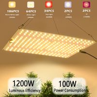 เหมาะสำหรับไฟ Grow LED LM281B Samsung 600W-1500W ไดรเวอร์ที่หรี่ไฟได้แผงวงจรควอนตัมแบบเต็มสเปกตรัมไฟ Fitolamp สำหรับพืชผักในร่ม