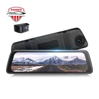 DDPAI Mola E3 Rearview Mirror Dashcam กล้องติดรถยนต์หน้าจอ 10 นิ้วสแกนจุดบอดอย่างครอบคลุม(กล้องหน้า+กล้องหลัง) สินค้ารับประกัน 1 ปี By Auto Range