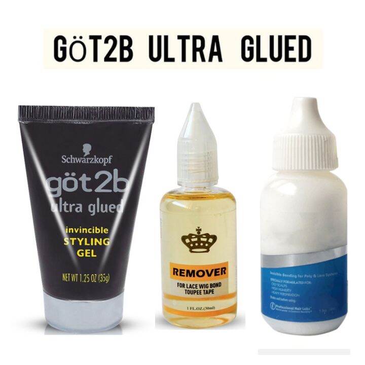 Wig Glue Waterproof Ghost Lace Glue Strong Hold Hair Bonding Glue Got2b