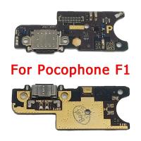 พอร์ตชาร์จเดิมสําหรับ Xiaomi Mi POCOPhone F1 USB Charge Board PCB Connector แผ่นขนส่งสินค้าสําหรับโทรศัพท์ POCO F1 อะไหล่