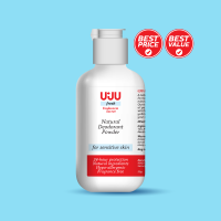 UJU Fresh : แป้งระงับกลิ่นกาย ขนาด 50g จำนวน 1 ขวด