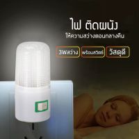 Mini Night Light หลอดไฟ LED ไฟ led แบบเสียบ รุ่น MiniNightLight-05a-song HD54125456