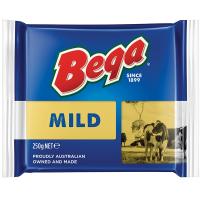 ส่งความสุข ถึงบ้าน?  เบก้ามายด์เนเจอรัลเชดด้าชีส 250กรัม Bega Mild Cheddar Cheese