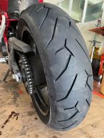 Pirelli Diablo ROSSO II : 190/55ZR17 (75W) TL DR2-R ยางหลัง2คอมพาวด์ 3โซน เพิ่มอายุการใช้งาน พร้อมให้การเกาะถนนดีเยี่ยม Pirelli Enhanced Patch Technology (EPT) แบ