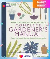 หนังสืออังกฤษใหม่ล่าสุด RHS Complete Gardeners Manual : The one-stop guide to plan, sow, plant, and grow your garden [Hardcover]