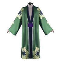 ∈►۞ enghuaq Roronoa Zoro Costume Kimono Robe Cloak for Men Woman