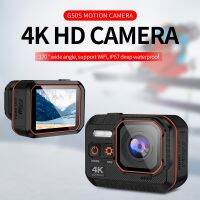 ใหม่รีโมทคอนโทรล Ultra HD 4K กล้องเพื่อการกีฬา2นิ้วกล้องเพื่อการกีฬาหน้าจอ1080P 60 Fps หมวกกันน็อคกันน้ำไปสปอร์ตโปรฮีโร่5กล้อง