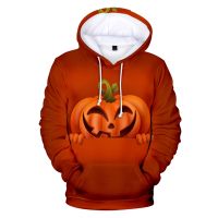 2023 NEWPopular Classic Halloween 3D พิมพ์ Hoodies เสื้อแขนยาวเสื้อสเวตเตอร์ All Saintsday Pullovers