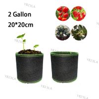 2 Gallon Tree Pots Plant Grow Bags Garden Planting Growing Fruit Planter Breathable Nonwoven Fabric Cloth YB23TH