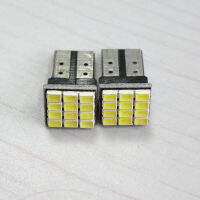 MIETAO หลอดไฟสีขาว12 LED แบบ SMD 3020 T10สว่างสัญญาณเลี้ยวรถ1ชิ้น