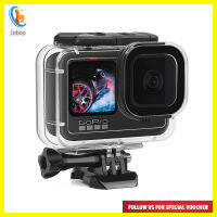 อุปกรณ์ป้องกันการดำน้ำสำหรับ Gopro11/10/9เคสกันน้ำความยาว45เมตร Hero11/10/9ป้องกันการตกกระแทกเคสใส