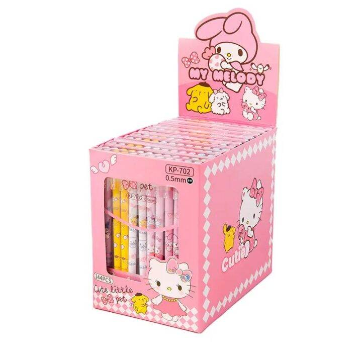 [PEOS] 12Pcs Sanrio Hello Kitty Stationery Set Pencil Eraser Ruler ...