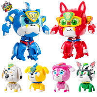 Adventure Puppy Help Toy Dog Deformation Robot Set Duojie Xiaobo Pet Children Boy Sanbao 2023