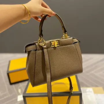 Shoulder & Crossbody Bags  Fendi Womens By The Way Mini Yellow Leather  Small Boston Bag > All Philippines