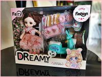 PP-POP ตุ๊กตาหน้าหวาน Fairy Care พร้อมอุปกรณ์ของเล่น ของเล่นตุ๊กตา รถเล่นขายของ ตุ๊กตาเด็กเล่น ชุดเซ็ทตุ๊กตา เหมาะเป็นของขวัญเด็ก 3 ปี+