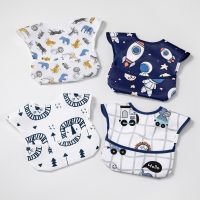 【DT】hot！ Baby Bibs Cartoon Feeding Washable Infant Saliva With Food Catcher for   Boys