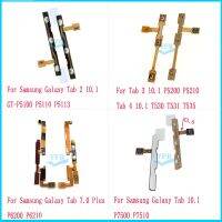 สําหรับ Samsung Galaxy Tab 2 3 10.1 P5110 P5100 P5200 4 T530 T531 T535 7.0 Plus P6200 P7500 Power Volume Button Flex Cable