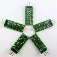 Kc11b04ปุ่มเอาท์พุทอะนาล็อก4คีย์3V ~ 5V สำหรับ Arduino นาโนอูโน่ราสเบอรี่พาย3ชุดเริ่มต้นใช้งาน Stm32 5ชิ้น