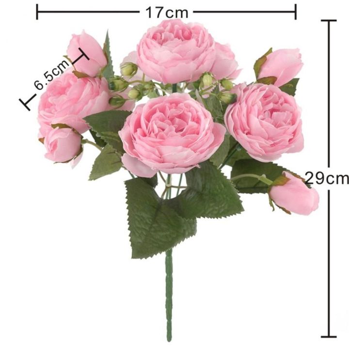 cc-30cm-pink-silk-bouquet-artificial-flowers-5-big-heads-4-small-bud-bride-wedding-decoration-fake-faux