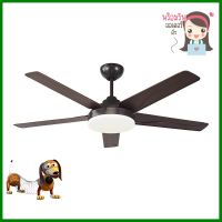 พัดลมโคมไฟ WINFAVOUR TC48 WF552C 52 นิ้ว สีน้ำตาล 1 หัวCEILING FAN WITH LIGHT WINFAVOUR TC48 WF552C 52IN BROWN 1-LIGHT **ด่วน ของมีจำนวนจำกัด**