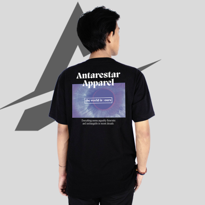 Antarestar อย่างเป็นทางการเสื้อยืดผู้ชายผู้หญิงเสื้อโลกเป็นของคุณชุดผ้าฝ้ายคอมบ์แบบพรีเมี่ยมรุ่นลิมิเต็ดใหม่ล่าสุด